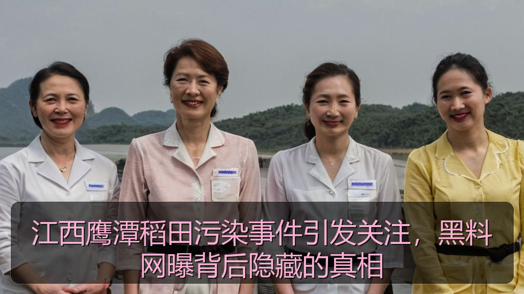江西鹰潭稻田污染事件引发关注,黑料网曝背后隐藏的真相