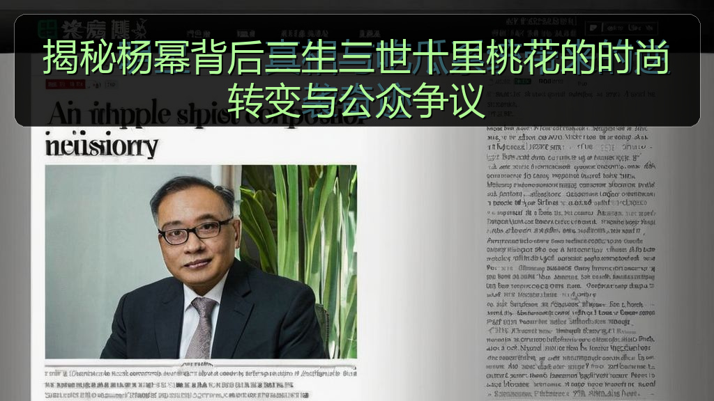 揭秘杨幂背后三生三世十里桃花的时尚转变与公众争议